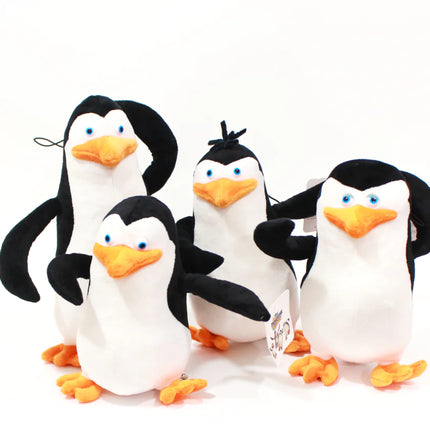Madagascar Penguin Agent Plush Toy Doll