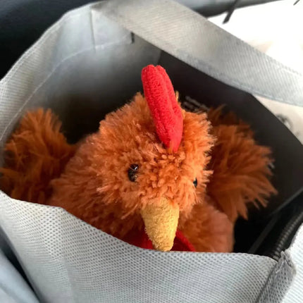 Cecil Realistic Plush Hen Toy - Cute Jellycat Cruney