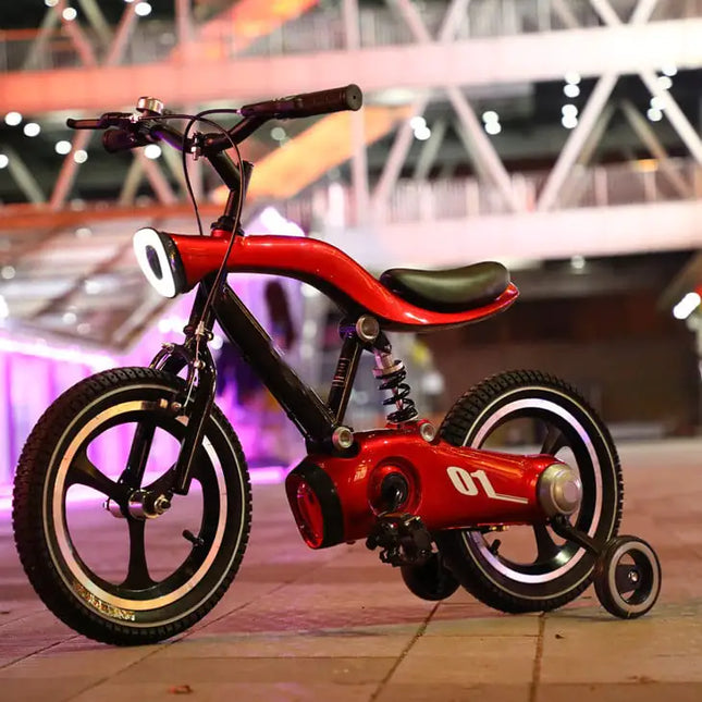 High Carbon Steel Kids Bike with Music Light Pedal
