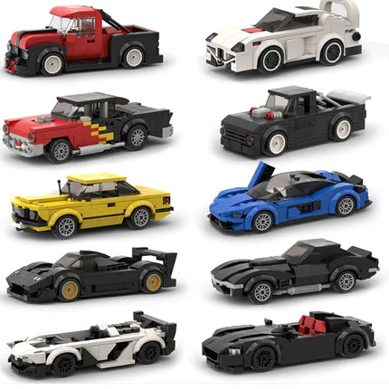 Kids Sports Car Building Set