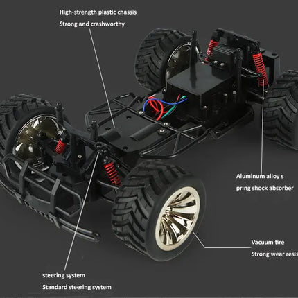 Speed Pro BG1516 High-Speed RC Car with WiFi Camera