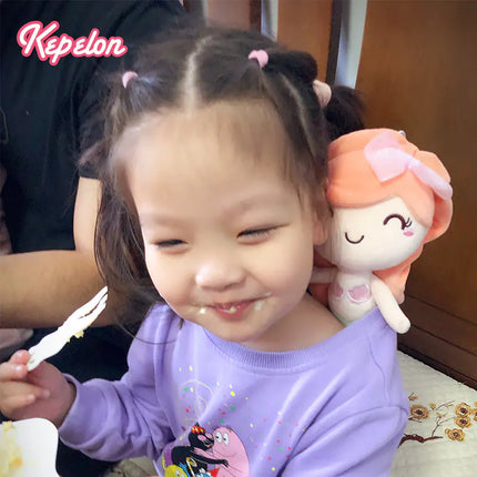 Kepelon Mermaid Princess Plush Doll for Kids