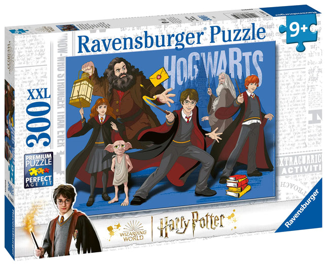 Ravensburger - Childrens Jigsaw Puzzle - 300 Pieces XXL Puzzle - Harry Potter at Hogwarts School of Magic - Ages 9 and up Puzzle - Thick and Durable Cardboard - Magic - 13365