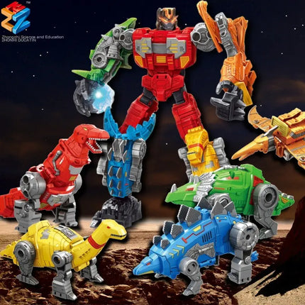 Transforming Toy Robot Dinosaur Action Figure Model