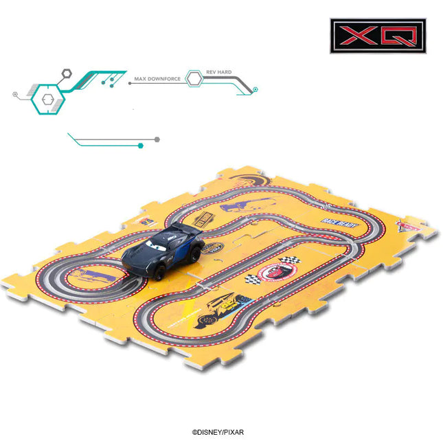 Cars 3 Puzzle Track Set with Electric Model Cars