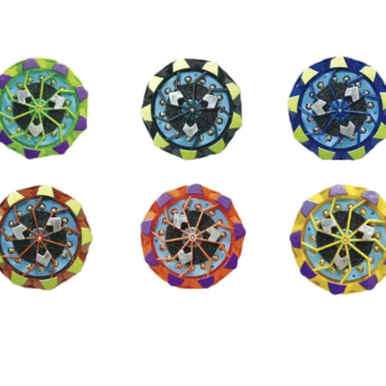 Fireworks Spin Gyro – LED Rotating Fidget Toy