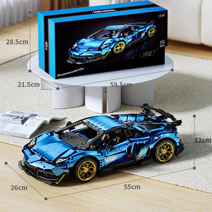 Building Block Supercar Model