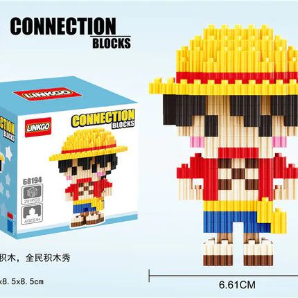 Connecting Brick Cartoon Model Building Toy Gift