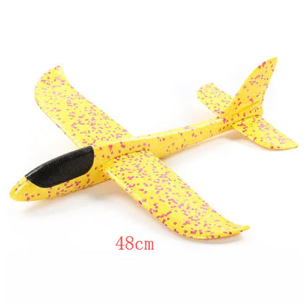 Large 48cm Foam Glider Toy with Spinning Design