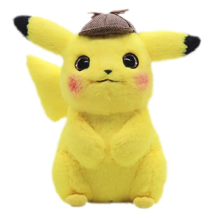 Pikachu Detective Plush Toy - Custom Pokémon Doll