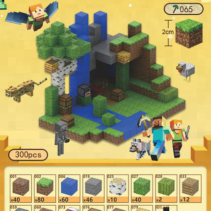 2023 New Minecraft Magnetic Building Blocks Set