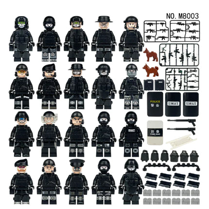 Military Doll Model Building Block Toy (Single Unit)