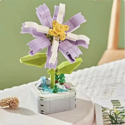 Building Block Flower Pot Set