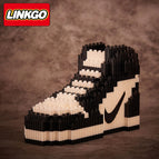 68482 building block shoes Black