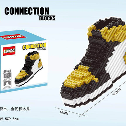 Connecting Brick Cartoon Model Building Toy Gift