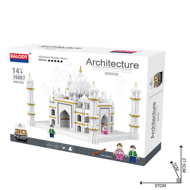 Mini Brick Building Toy Set with Small Particles