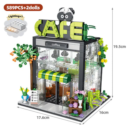 Urban Lighting Flower Shop Assembly Model Kit