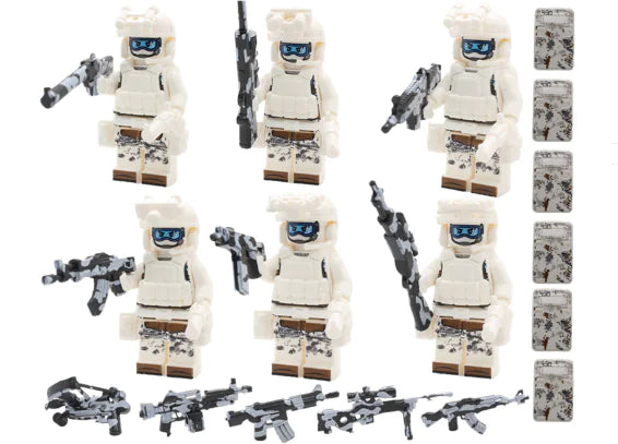 WW2 Military Special Forces Building Blocks Set (One Set)