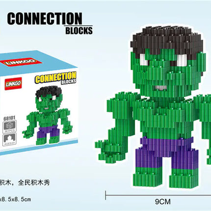 Connecting Brick Cartoon Model Building Toy Gift