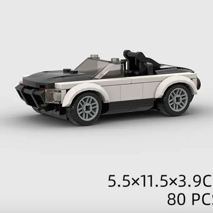 Children's Sports Car Model Building Blocks Educational Toy