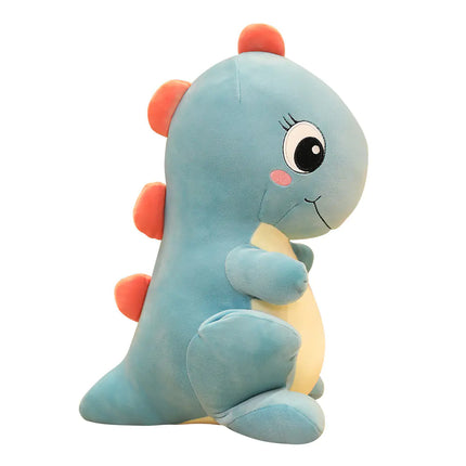 Cute Plush Dinosaur Doll for Girls' Birthday Gift