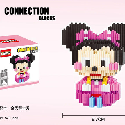 Connecting Brick Cartoon Model Building Toy Gift