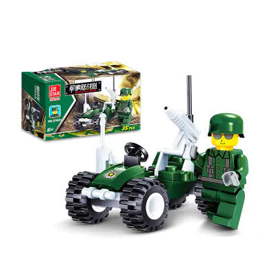 Luban-Style Educational Building Block Toy Set