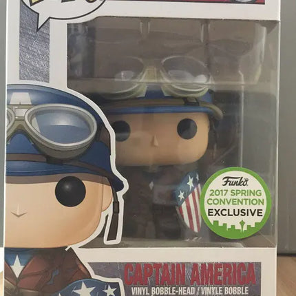 2017 Spring Exclusive FUNKO POP Captain America Figure