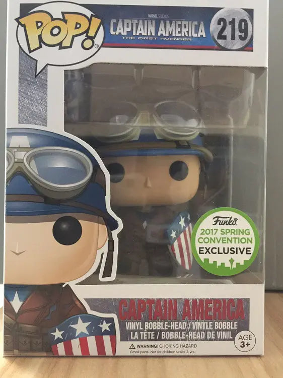 2017 Spring Exclusive FUNKO POP Captain America Figure