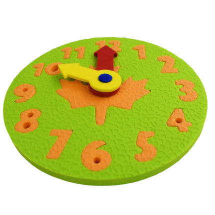 EVA Clock Puzzle Blocks for Time Learning (Gift Set)
