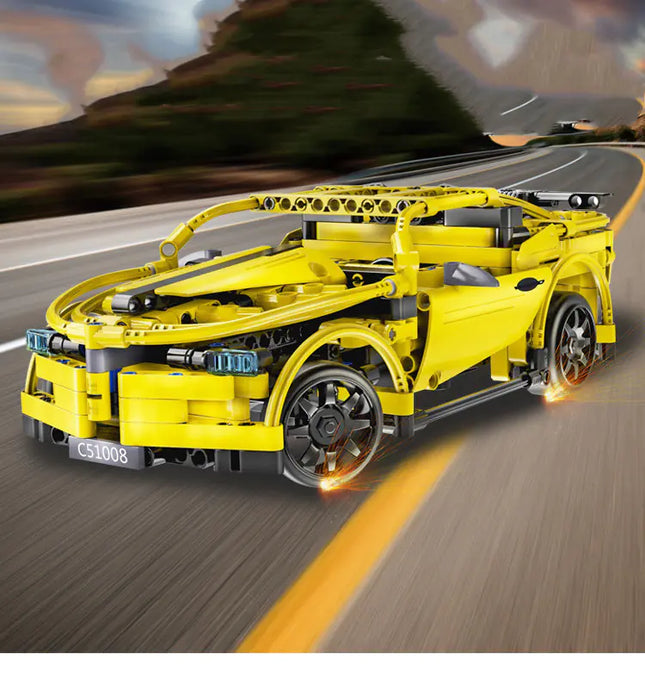 Remote Control Building Block Car - Electric Vehicle