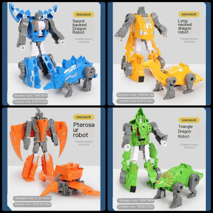Transforming Toy Robot Dinosaur Action Figure Model