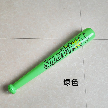 Inflatable Baseball Bat - White PVC Toy (Wholesale Six Pieces)