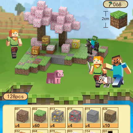 2023 New Minecraft Magnetic Building Blocks Set