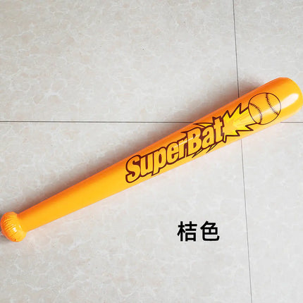 Inflatable Baseball Bat - White PVC Toy (Wholesale Six Pieces)