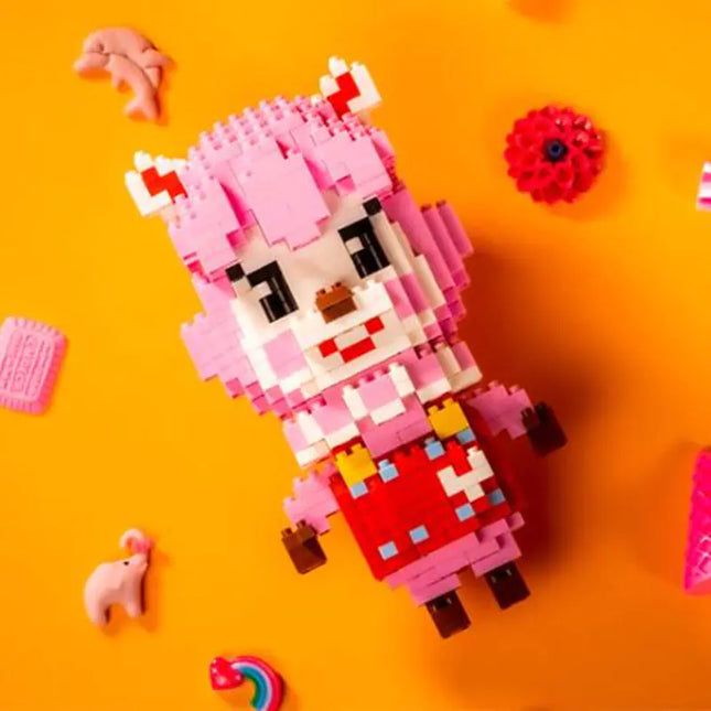 Custom Micro Building Blocks - Animal Crossing Design