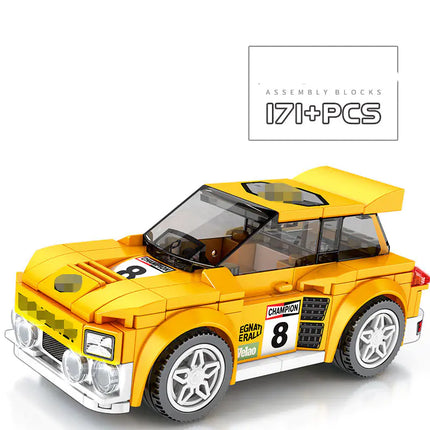 Children's Building Block Toy Car Set