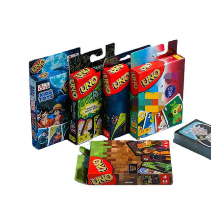 Cross-Border Anime UNO Cards - One Piece, Dragon Ball, Harry Potter