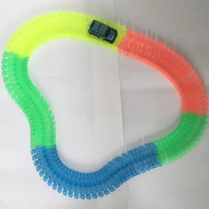 LED Toy Track with Mini Cars