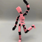 Kawaii pink-doll + hand shape + sword stick gun + armor