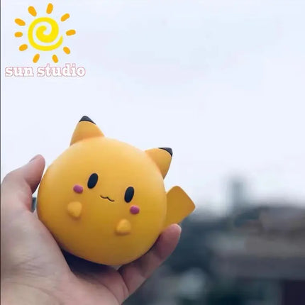 "Anime Pet Pokemon Jigglypuff Pikachu Figurine"