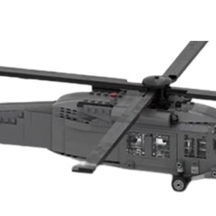 810 Pieces WWII UH-60 Military Building Blocks Model