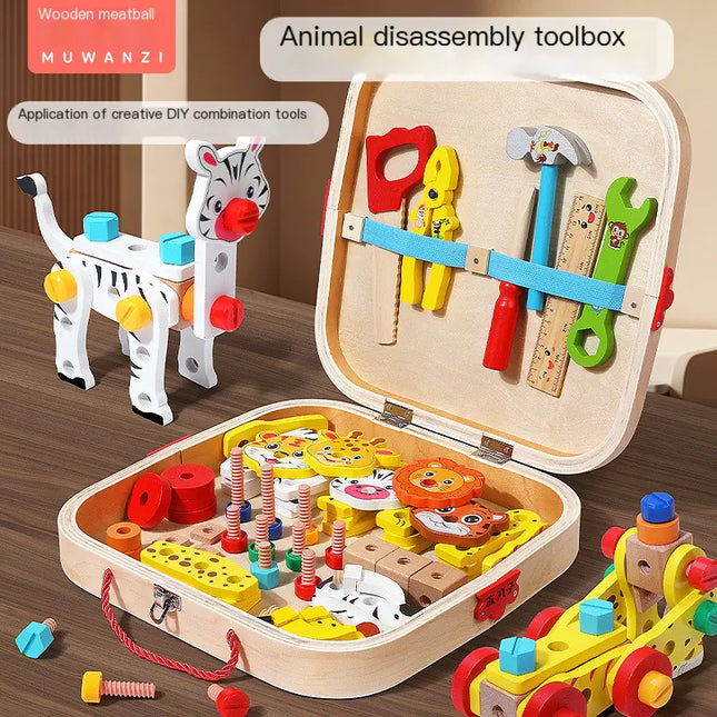 Educational Toolbox for Kids with Building Blocks