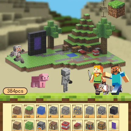 2023 New Minecraft Magnetic Building Blocks Set