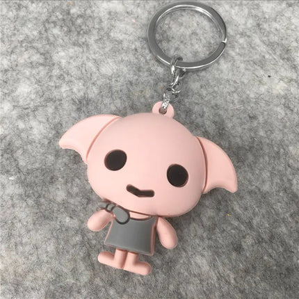 Harry Potter Keychain - Q Version Soft Rubber Gift