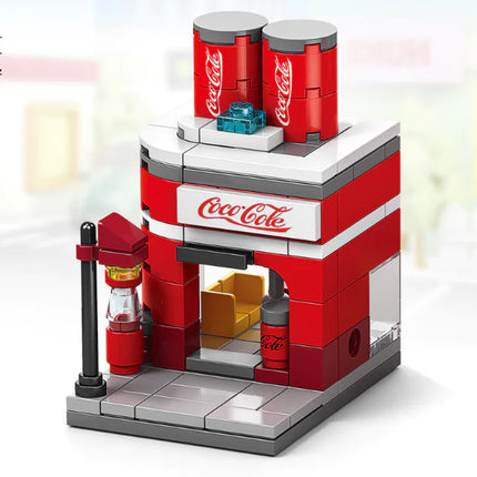 Mini City Building Set Compatible with LEGO Blocks