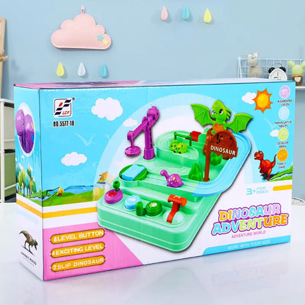 Soft Rubber Dinosaur Toy T-Rex Model Set