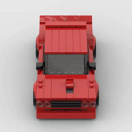 Sports Car Racing Building Blocks