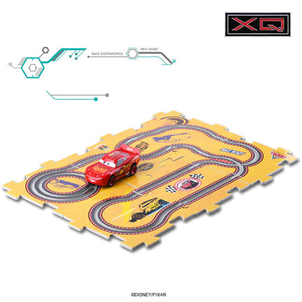 Cars 3 Puzzle Track Set with Electric Model Cars
