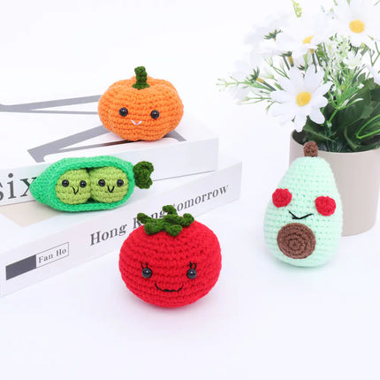 Creative Knitted Doll Toys - Watermelon, Potato, Veggies